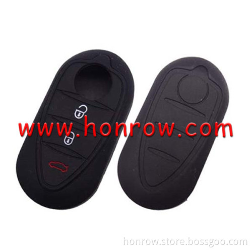 Al 3 button silicon case (black,blue ,green ,red,yellow. Please choose the color)